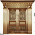 Copper luxury double entry doors